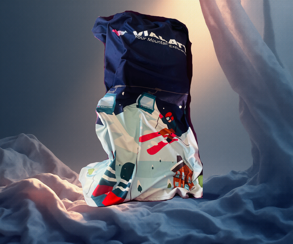 COPERTA IN PILE- PRODOTTO UFFICIALE VIALATTEA