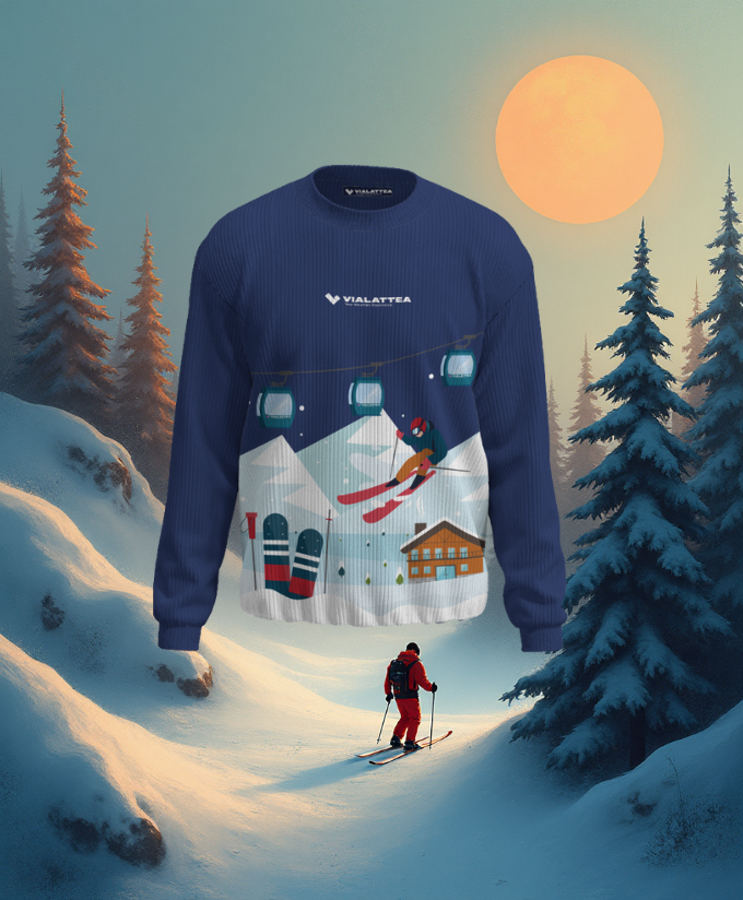 Maglione in lana - Prodotto ufficiale Vialattea