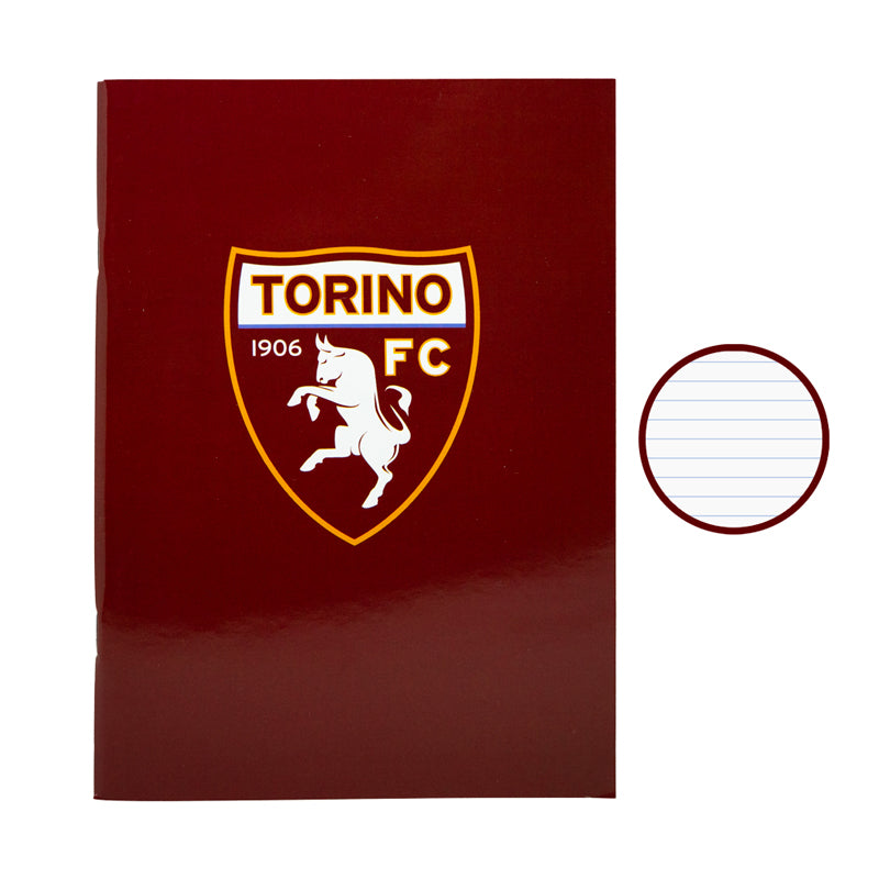 Quaderno a righe formato A4 - PRODOTTO UFFICIALE TORINO FC