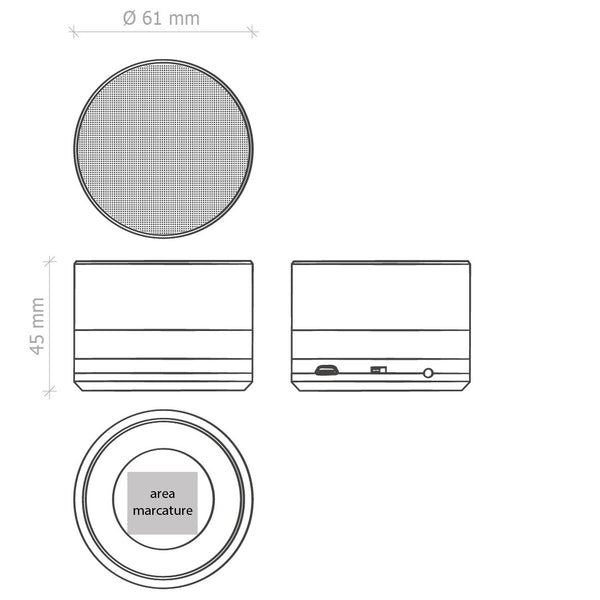 CASSA BLUETOOTH AIRSOUND NERO