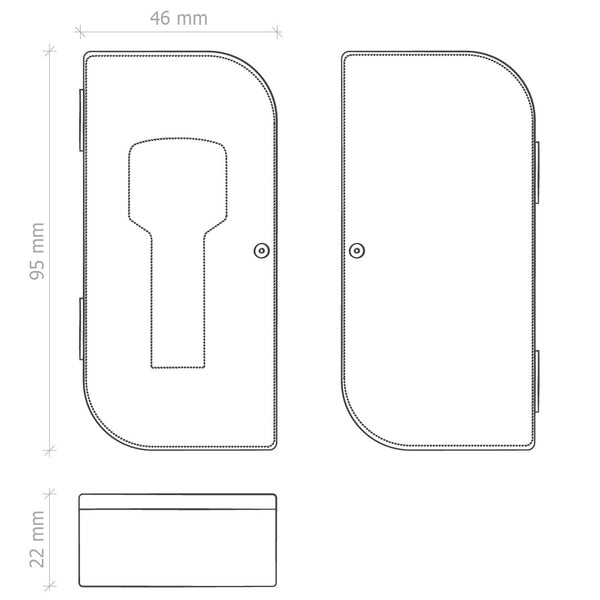 CONFEZIONE MOFTAK-CASE BIANCO