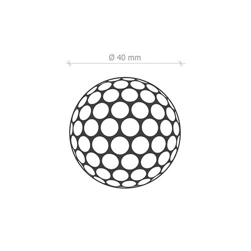 PALLINA GOLF-TRAIN BIANCO
