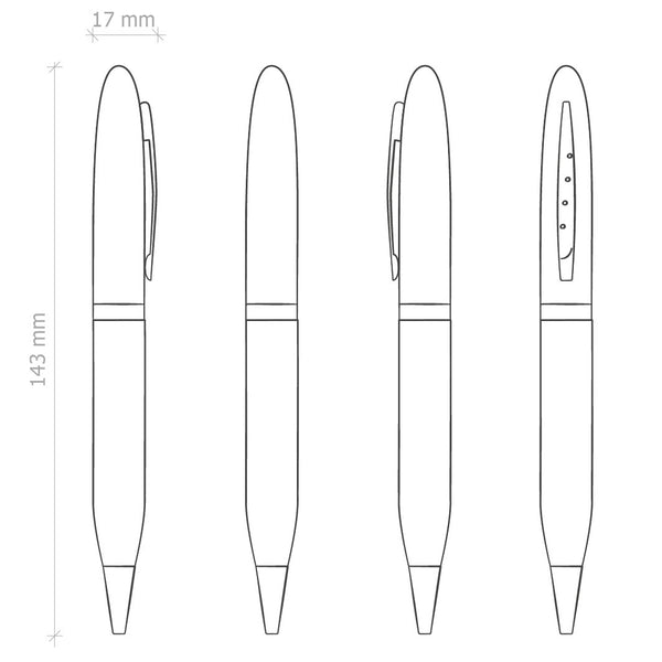 PENNA SFERA KRUG NERO