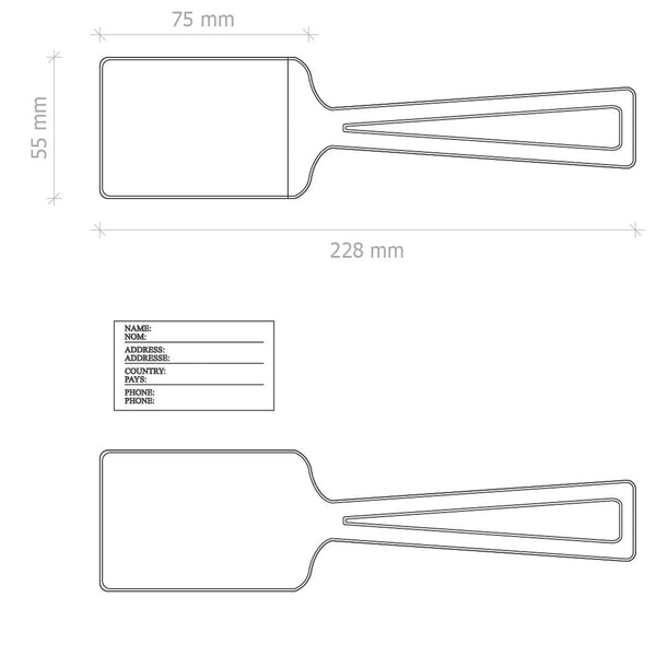 ETICHETTA VOLGA ROSSO