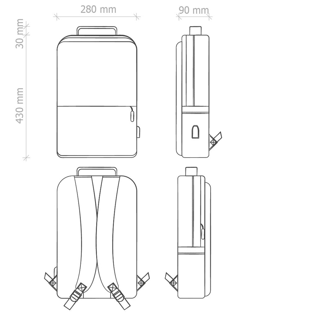 ZAINO PORTA LAPTOP SYNCRO