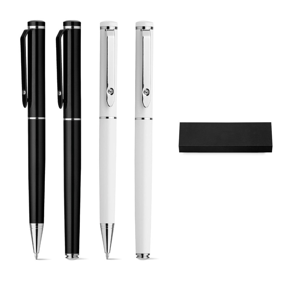 CALIOPE SET. Roller pen and ball pen set