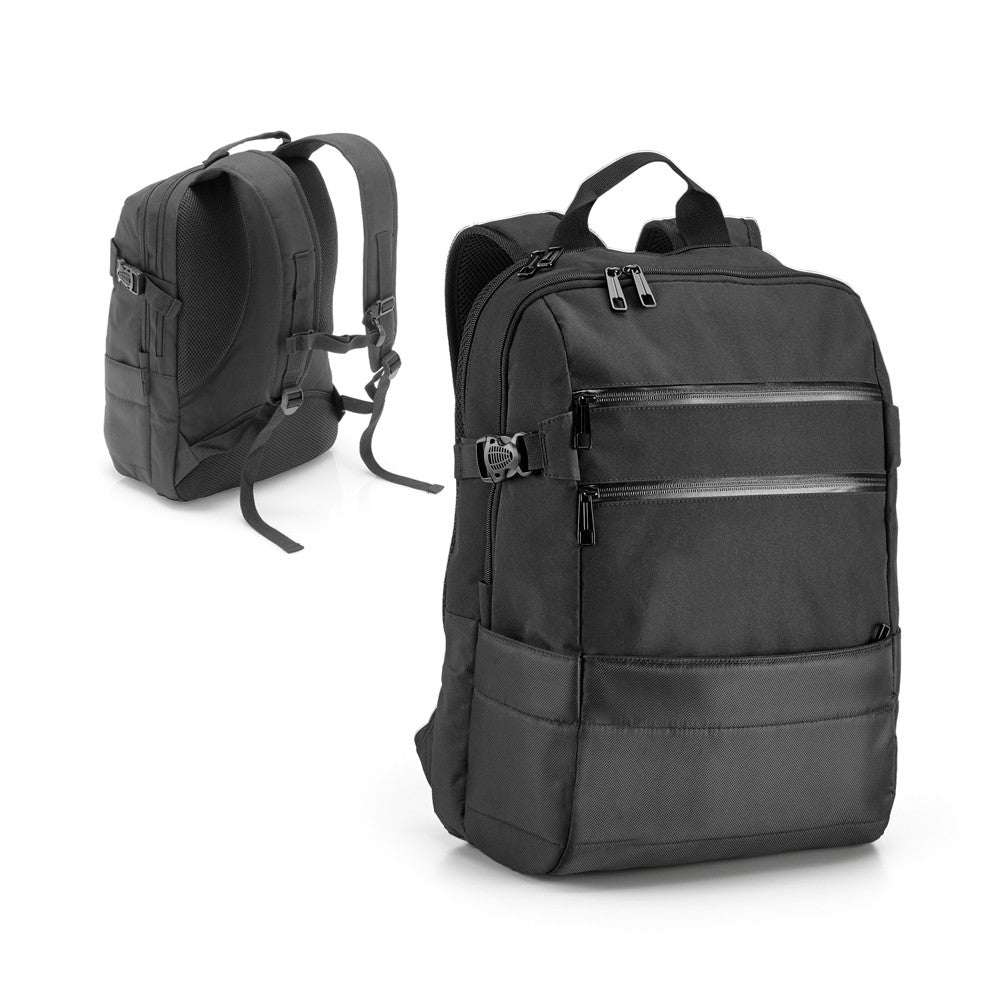 ZIPPERS. Laptop backpack